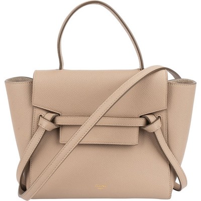 Celine Grained Leather Belt Nano Handbag Tasche Gürtel