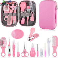 Baby Grooming Kit, Infant Safety Care Set with Hair Brush Comb Nail Clipper Nasa
