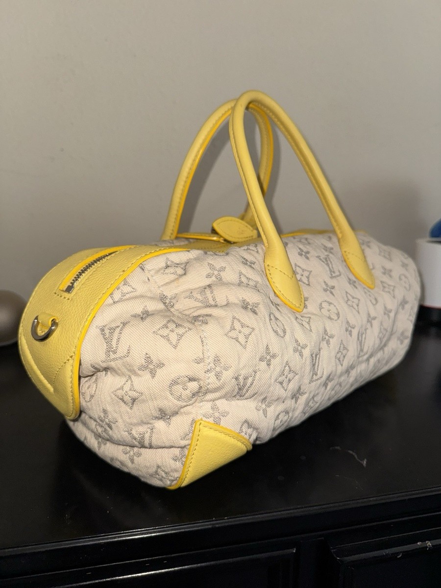 Louis Vuitton Neo Speedy Duffle Medium Blue Denim for sale