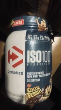 Dymatize ISO 100 1.43 Lbs Whey Protein Powder Cocoa Pebbles X2!!