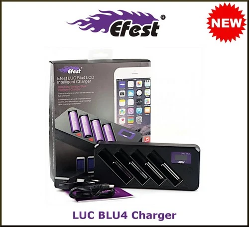 Efest LUC Blu4 Bluetooth Smart LCD Battery Charger