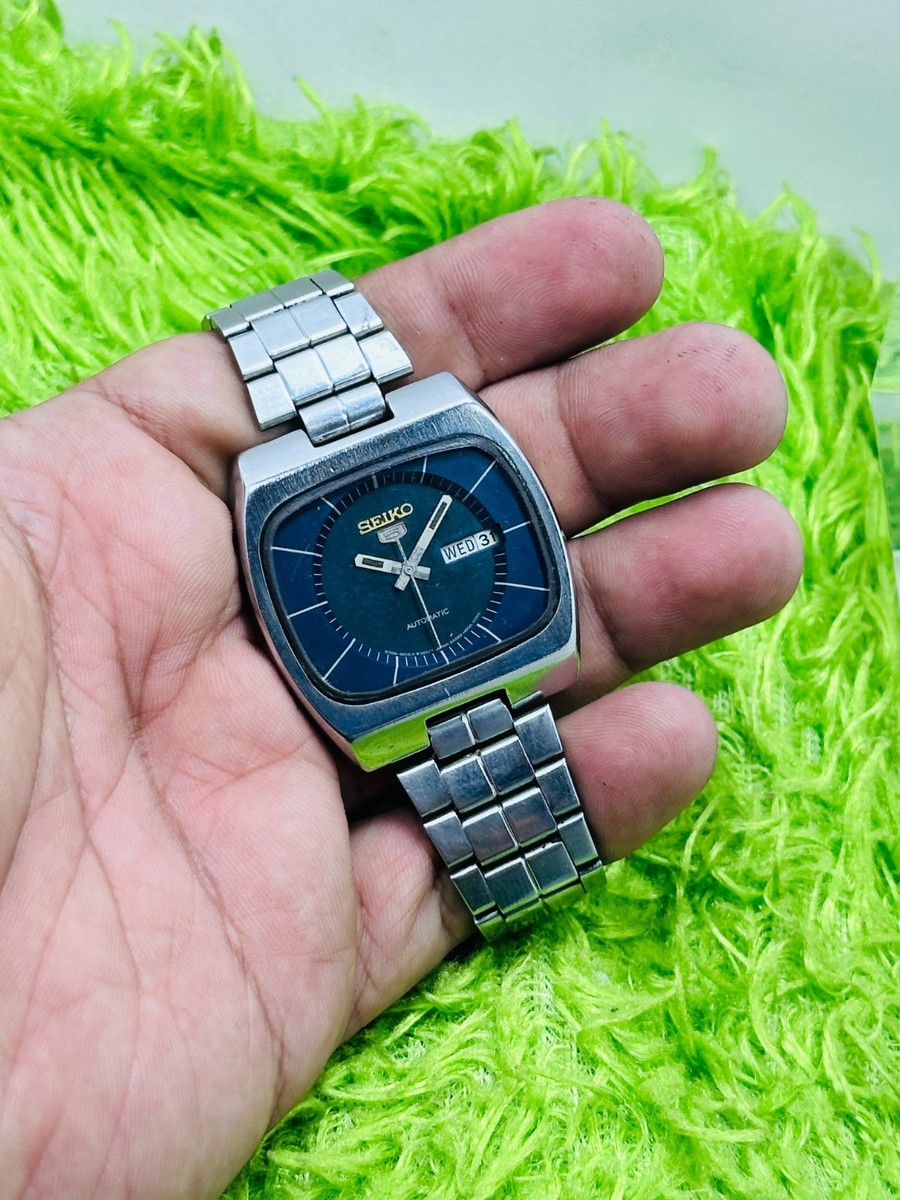 Rare Vintage Seiko 5 6309-601A 17 Jewels Automatic Day/Date Men's