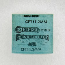 GS CFT Watch Crystal 11.2mm NOS Replacement Acrylic