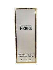Gianfranco Ferre EDT Natural Spray Hard To Find Discontinue 30 ML Perfume Rare