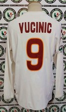 VUCINIC 2007-2008 MATCH WORN ROMA INDOSSATA SHIRT MAGLIA CALCIO FOOTBALL SOCCER 