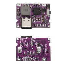 2Pcs 3A 5V Li-ion Battery Charging Module with Type-C and Protection