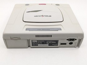 Sega Saturn White HST-3220 NTSC-J Japan Tested w/  Nissan GT Over Drivin' R