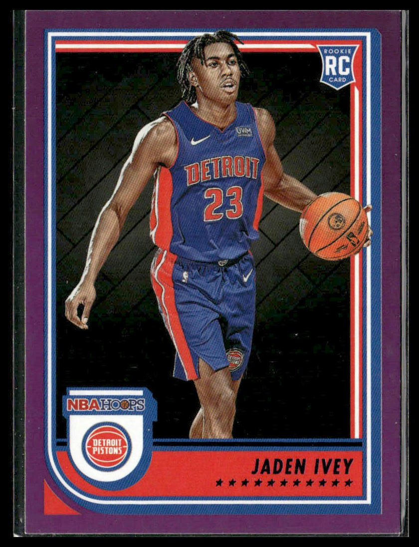 2022-23 Hoops #235 Jaden Ivey Purple