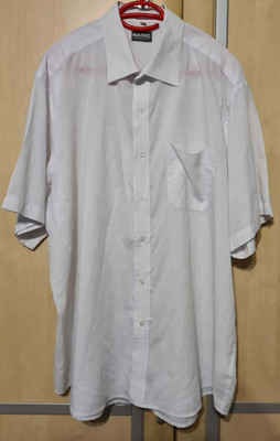 Basic Concept Sommerhemd ,KW 45/46 (XXL), Kurzarm,weiß