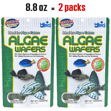 Hikari Sinking Spirulina Algae Wafers 8.8oz   Freshwater Tropical Fish Food 2pcs
