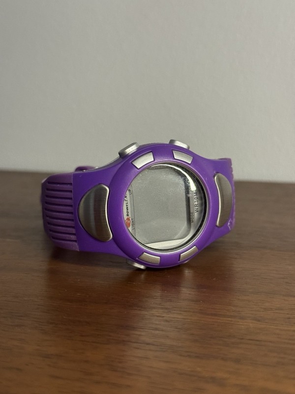 Bowflex EZ Pro Strapless Heart Rate Monitor Water Resistant Purple
