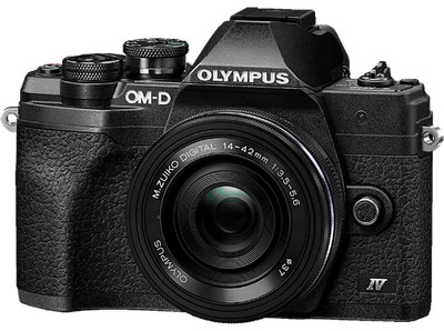 OLYMPUS OM-D E-M10 Mark IV Pancake Kit, 14-42mm F3.5-5.6 NEU + OVP