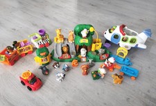 Fisher Price Little People Zoo, Flugzeug und Zug! Großes Set