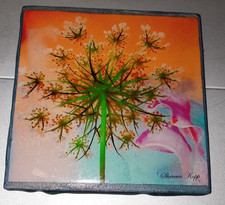 Shereen Kopp Collectible Fused Glass Tile Que...