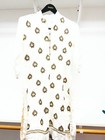 White Indian/Pakistani  top/ Kurta with golden work, beautiful and elegant. — photo 1