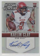2015 Panini Prizm Collegiate Draft Picks Silver Kaelin Clay #249 Auto 1k5
