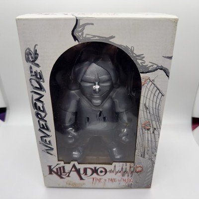Signed Kill Audio Time To Face The Music Original Vinyl Figure B&W Original NIB