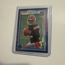 2025 Panini Donruss Optic Rated Rookie Shedeur Sanders #203 PURPLE SHOCK PRIZM