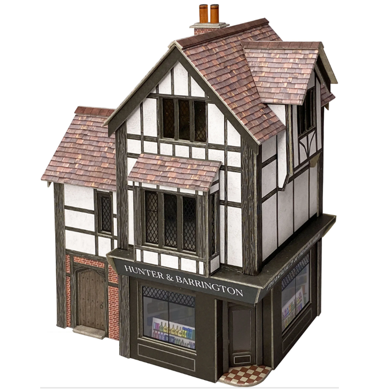 Metcalfe PO350 No.1 Market Street OO Gauge Card Kit