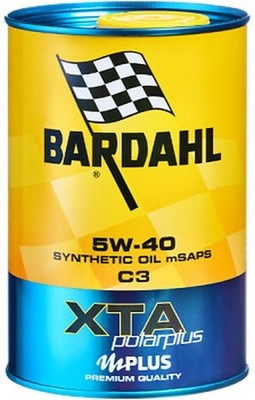 Bardahl XTA 5W40 C3 Engine Oil 1 L 4-Stroke MPN 389040