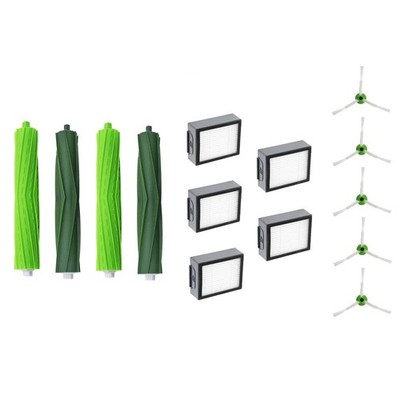 12pc SET Roller Side Brush Filter Replacement for iRobot Roomba i3 i4 i6 i7 i8