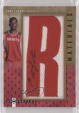 2007-08 Fleer Hot Prospects Carl Landry #RM-CL Patch Auto 0c3