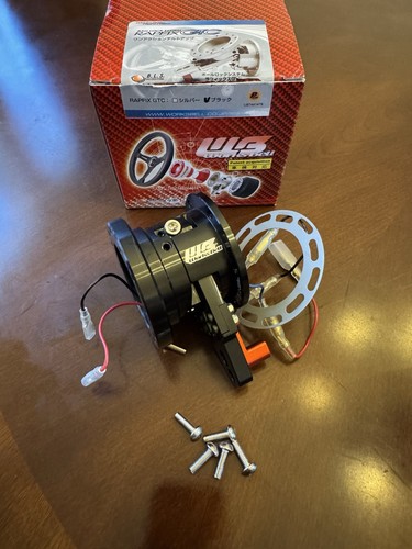 Works Bell 103280 Genuine Rapfix GTC Black Steering Tilt System used like new