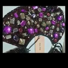 Miu Miu Cleopatra Style Jewelry Collar - Made in Italy