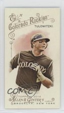 2014 Topps Allen & Ginter's Mini Rip Card High Numbers Troy Tulowitzki #396 0t0x