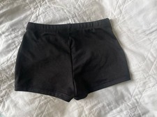 Black Moret Kids Dance Shorts Size 4/5