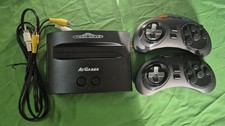 AtGames Sega Mega Drive Black Console With Wireless Controllers