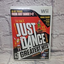 Just Dance: Greatest Hits (Nintendo Wii) Case & Disc No Manual Tested