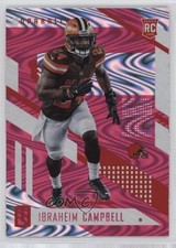 2017 Panini Unparalleled Pink Ibraheim Campbell #47 3b8