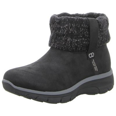 SKECHERS warm gefütterte Stiefelette Easy Going 168033 black (schwarz) NEU