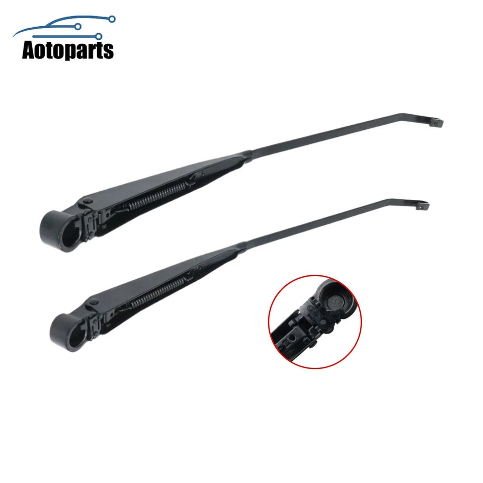 Juego de pares de brazos limpiaparabrisas delanteros para camioneta Ford Bronco serie F Foto 2 de 4