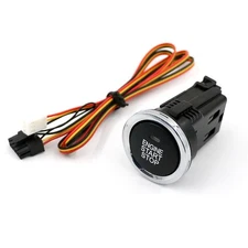 US Car Keyless Engine Start Push Button Power Starter Ignition Switch Set 12V