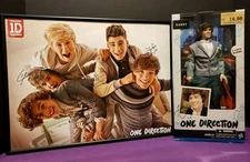 One Direction Doll Harry Liam Payne Zayn Niall Louis Poster Autograph 1D Lot