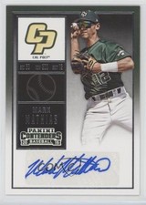 2015 Panini Contenders College Ticket Mark Mathias (Fielding Blue Ink) Auto 2d7