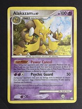 Alakazam 2/123 Holo Rare 2007 Pokemon Mysterious Treasures Diamond Pearl LP