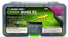 Invinci Core Creek Bugz XL 2" 65 Pcs Stonefly Kit Crappie Trout Walleye Fishing
