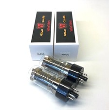 Matched Pair  6L6GC  Gold Class NOS  Valve Tubes