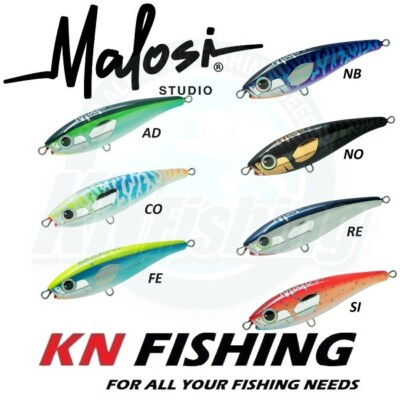 MALOSI STUDIO BRAVO 150S Master Series Stickbait Slow Sinking Lures 150mm 95gr