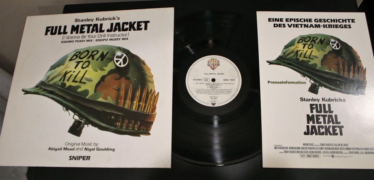 stanley kubrick レコード Stanley Kubrick ~ Signed Autographed Full Metal Jacket Letter +
