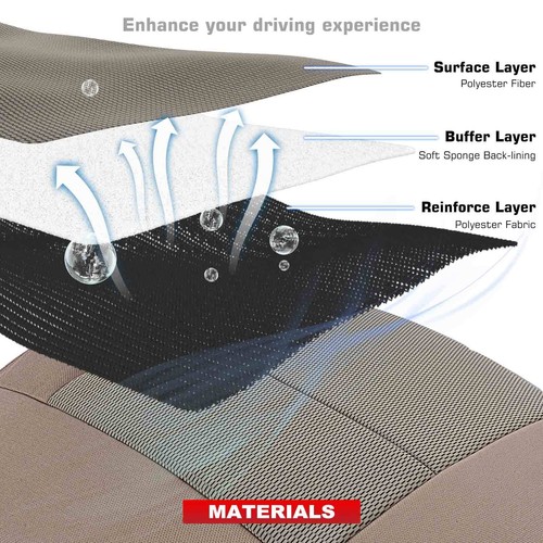 New Pebble Tan Seat Bottom Cover for Ford F-150 2004 2005 2006 Front Left Driver - Bild 6 von 8