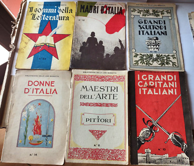 Bibliotechina delle lane Marzotto Madri d'Italia, große Kapitäne, Bildhauer...