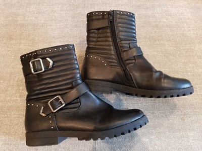 matalan ladies black ankle boots