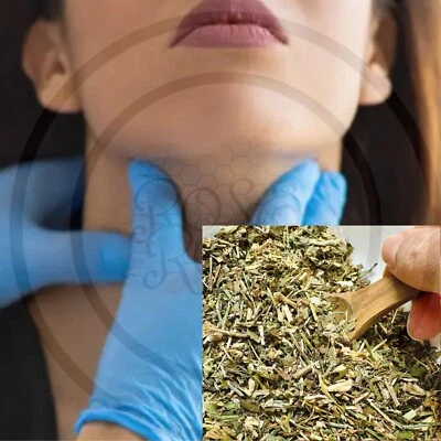 HERBAL REMEDIES Thyroid Help Tea - Herbal Blend Healing 19 Dried Herbal Mix Remedies Plants