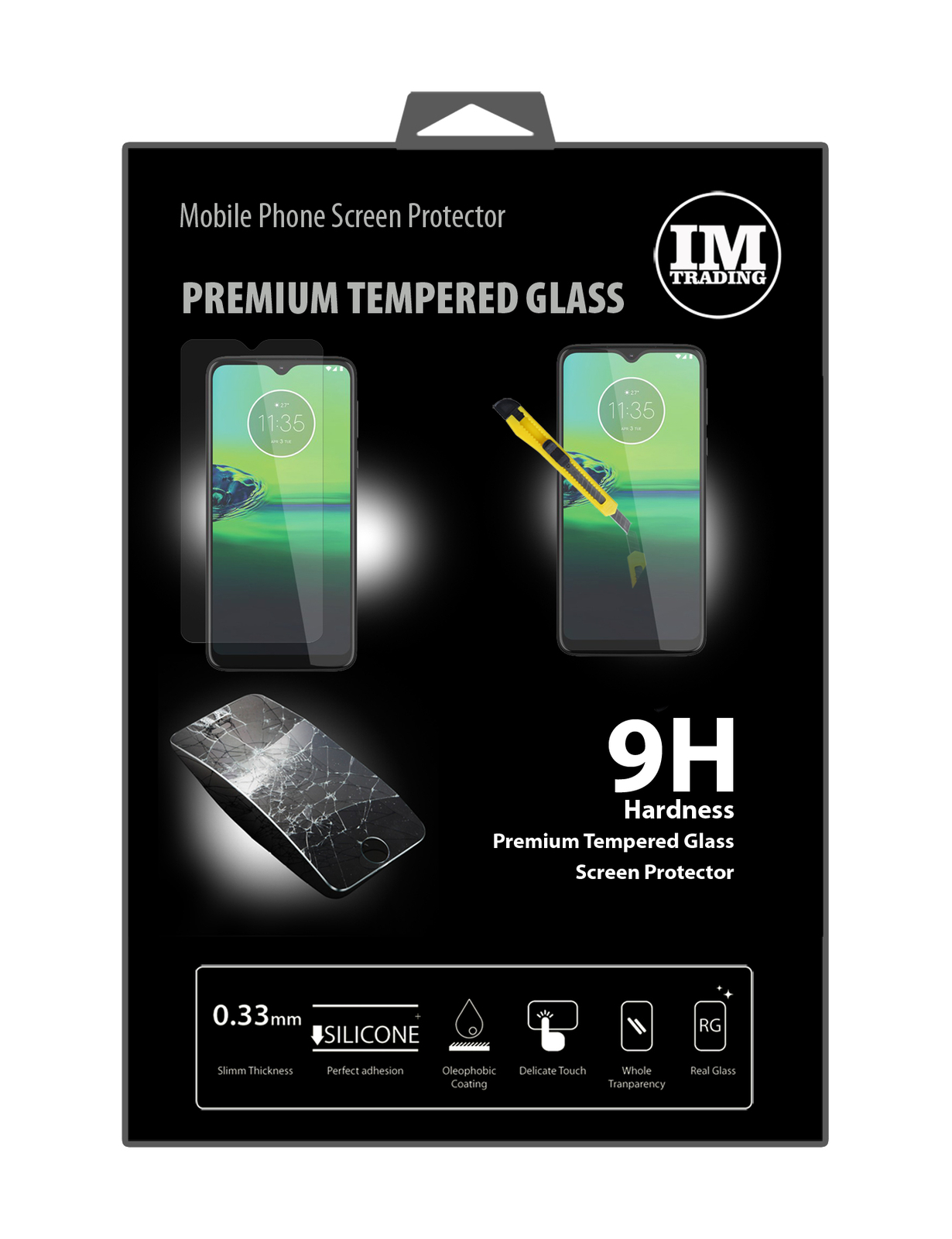 Защитные очки Schutzglas Screen Displayglas Zubehör 9H для MOTOROLA MOTO G8 PLAY