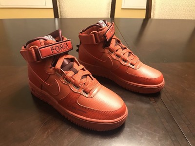 air force 1 utility dune red