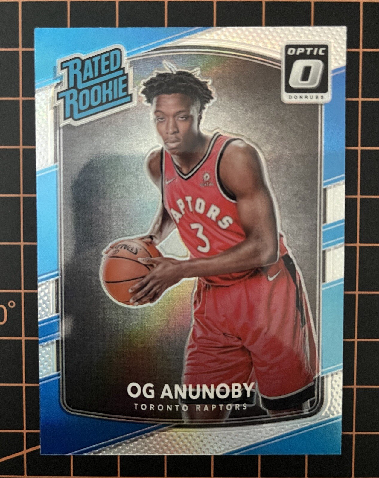 2017 Panini Donruss Optic #178 OG Anunoby Holo